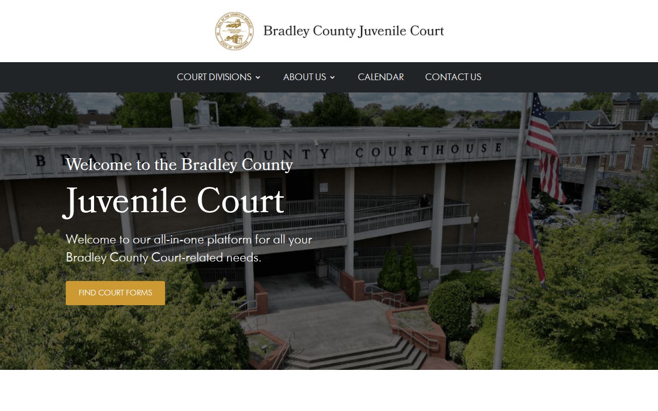 Bradley Sessions Court public calendar resource
